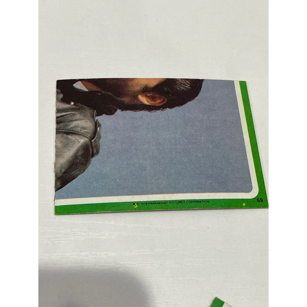 Vintage 1978 Topps‎ Grease Series 2 John Travolta Danny Zuko 4 Card Puzzle 67-70